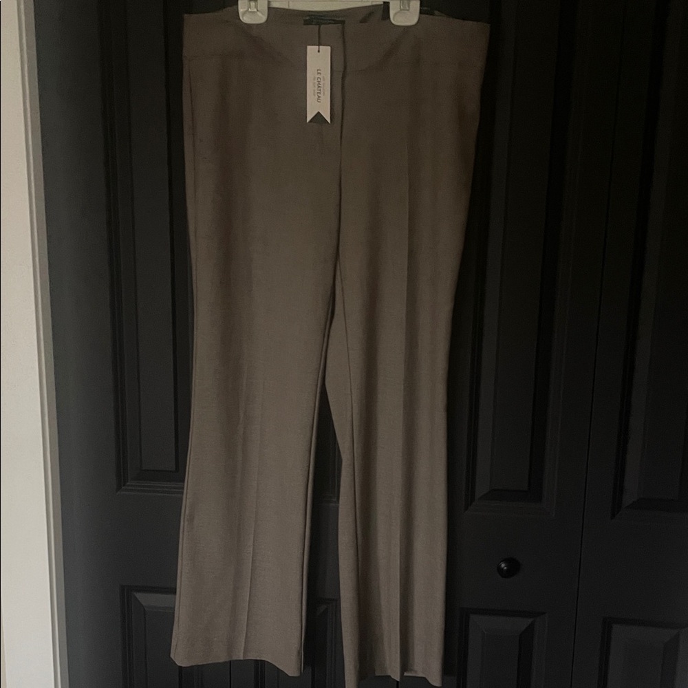 Le Chateau Elegant Brown Trousers
